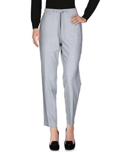Shop Marc Cain Casual Pants In Light Grey