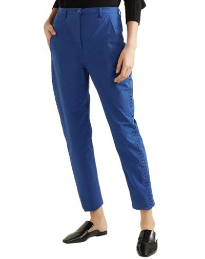 Shop Tomas Maier Casual Pants In Blue