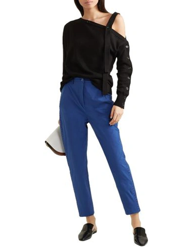Shop Tomas Maier Casual Pants In Blue
