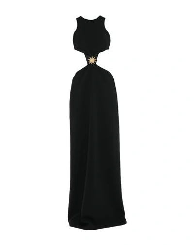 Shop Fausto Puglisi Long Dresses In Black