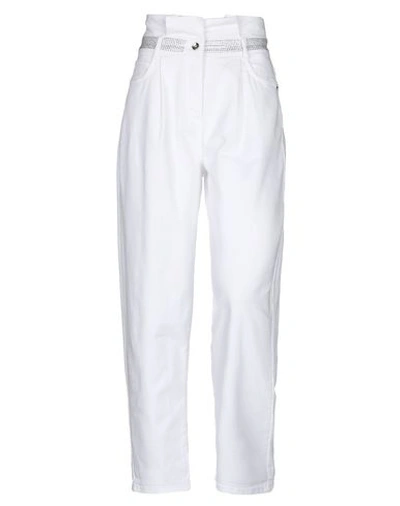 Shop Patrizia Pepe Jeans In White
