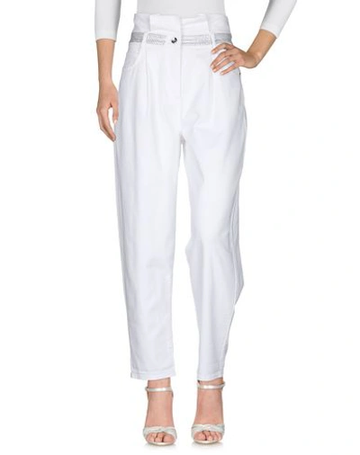 Shop Patrizia Pepe Jeans In White