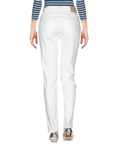 Shop Twinset Woman Jeans White Size 26 Cotton, Elastane, Polyester, Polyamide