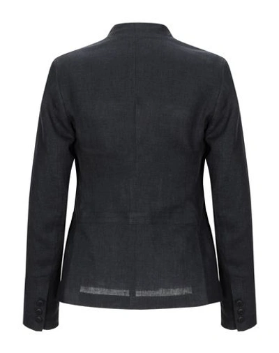 Shop Sartorial Monk Sartorial Jacket In Steel Grey