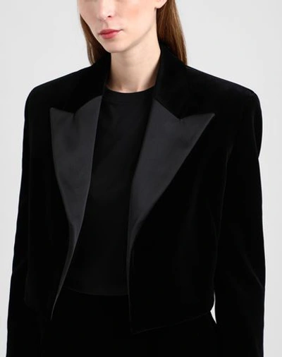 Shop Karl Lagerfeld Suit Jackets In Black