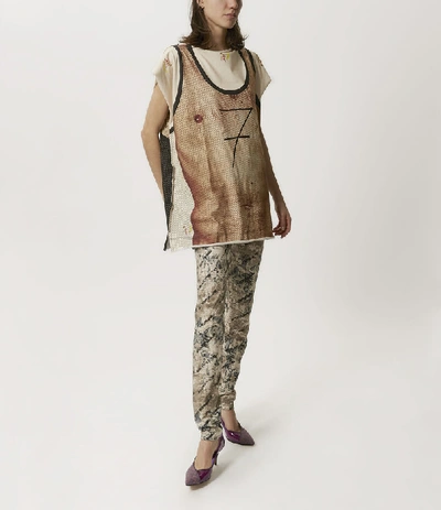 Shop Vivienne Westwood Square Backstage T-shirt In Printed Jersey