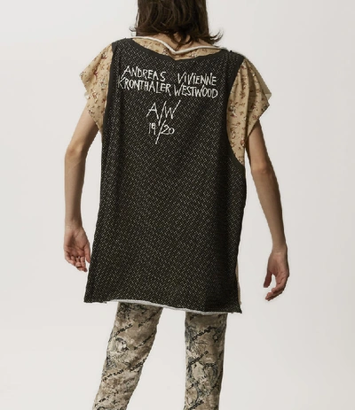 Shop Vivienne Westwood Square Backstage T-shirt In Printed Jersey