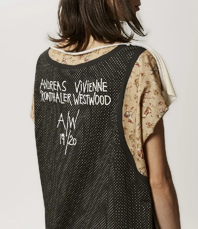 Shop Vivienne Westwood Square Backstage T-shirt In Printed Jersey