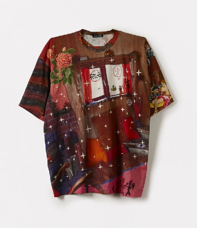 Shop Vivienne Westwood Chalet T-shirt Multicolour Print In Chalet Multicolor Print