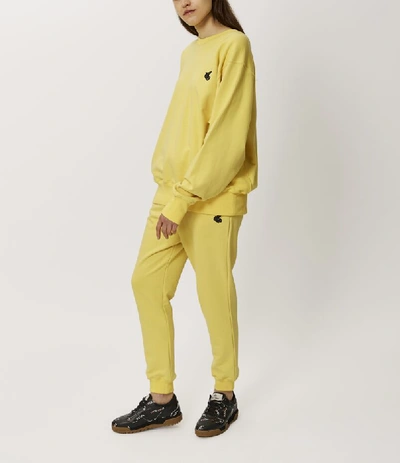 Shop Vivienne Westwood Classic Sweatshirt Yellow
