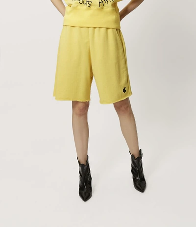 Shop Vivienne Westwood Action Man Shorts Yellow