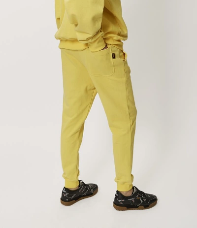 Shop Vivienne Westwood Classic Tracksuit Bottoms Yellow