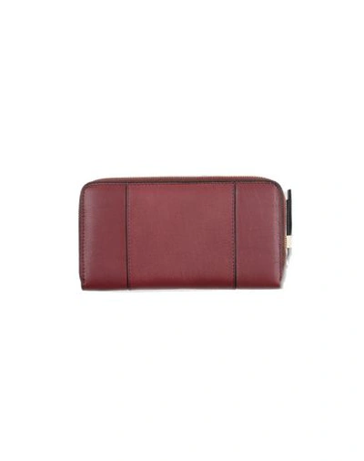 Piquadro Wallet In Maroon