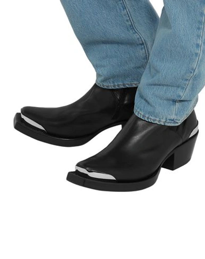 Shop Vetements Ankle Boots In Black