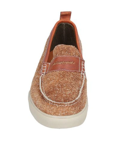 Shop Vans Loafers In Tan