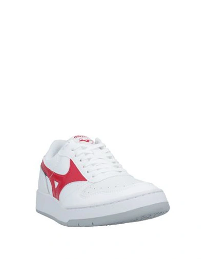 Mizuno City Wind Low Tops Skateboarding Shoes Unisex White Red