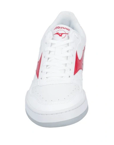 Mizuno City Wind Low Tops Skateboarding Shoes Unisex White Red
