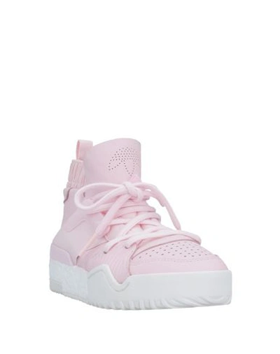 Adidas Originals By Alexander Wang X Alexander Wang Bball Sneakers In Pink  | ModeSens