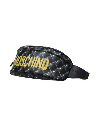 Shop Moschino Bum Bags In Black