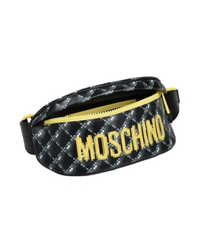 Shop Moschino Bum Bags In Black