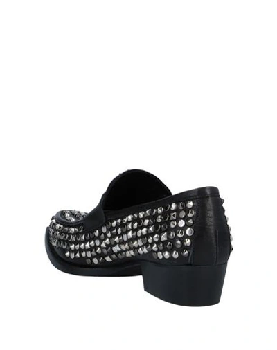 Shop Manila Grace Loafers In Black