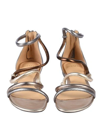 Shop Alexandre Birman Sandals In Silver