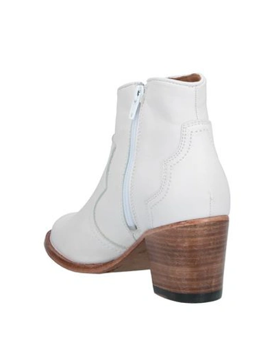 Shop Catarina Martins Ankle Boots In White