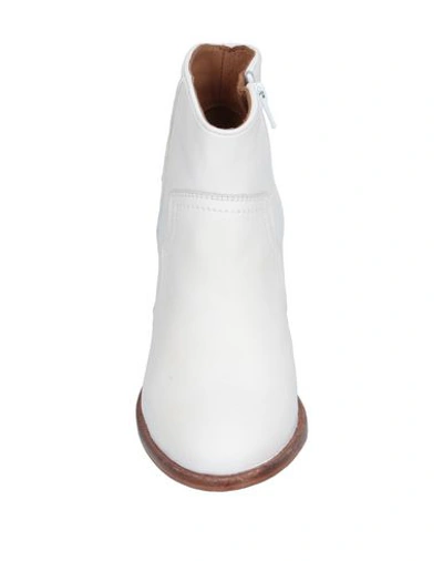 Shop Catarina Martins Ankle Boots In White