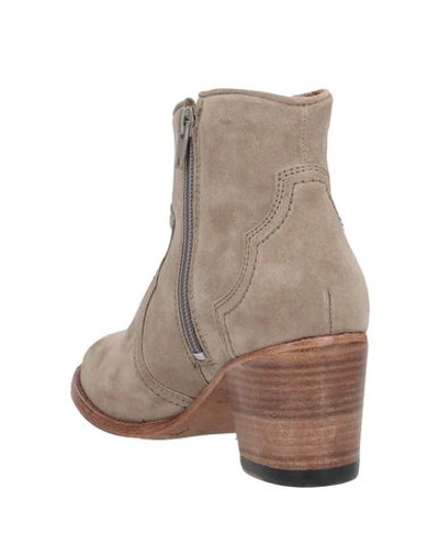 Shop Catarina Martins Ankle Boots In Khaki
