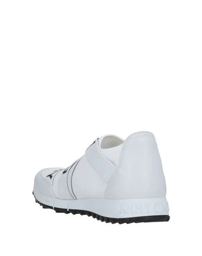 Shop Jimmy Choo Sneakers In White