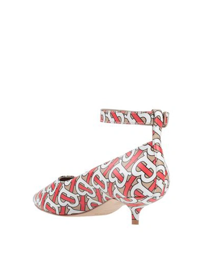 Shop Burberry Pumps In Red