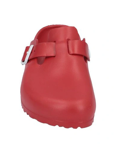 Shop Birkenstock Mules And Clogs In Red