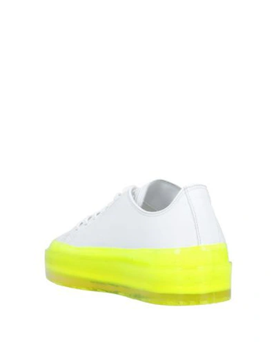 Shop Msgm Sneakers In White