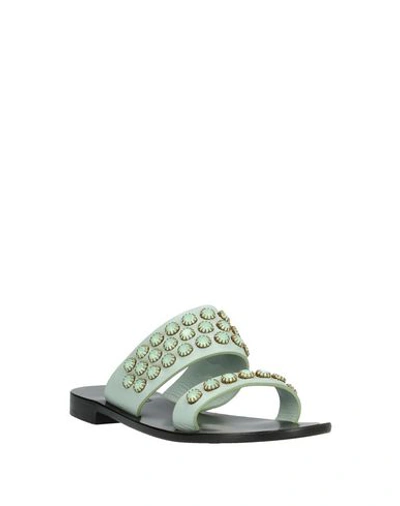 Shop Nanni Sandals In Light Green