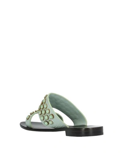 Shop Nanni Sandals In Light Green