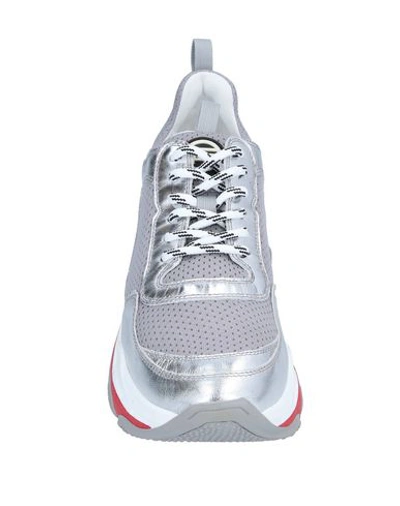 Shop Fornarina Sneakers In Silver