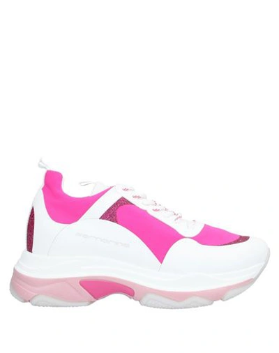 Shop Fornarina Sneakers In Fuchsia