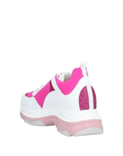 Shop Fornarina Sneakers In Fuchsia