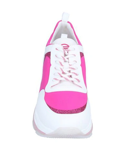 Shop Fornarina Sneakers In Fuchsia