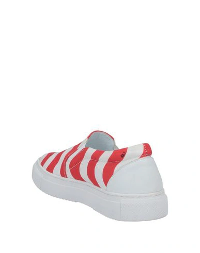 Shop Au Jour Le Jour Sneakers In Red