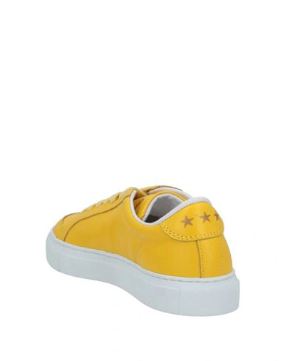 Shop Pantofola D'oro Sneakers In Yellow