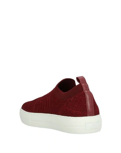 Shop Fornarina Sneakers In Maroon