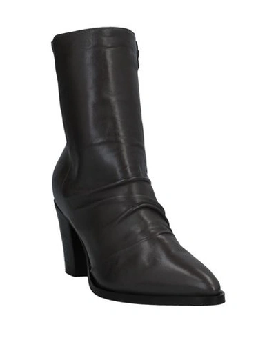 Shop Alberto Fermani Ankle Boots In Steel Grey