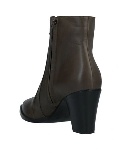 Shop Alberto Fermani Ankle Boots In Lead