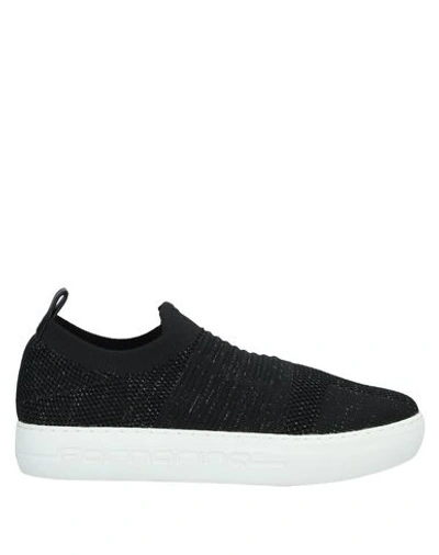 Shop Fornarina Sneakers In Black