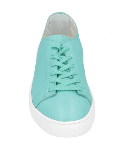 Santoni Sneakers In Blue