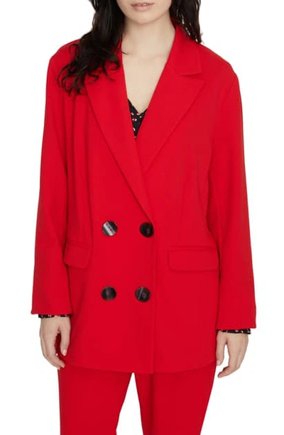 Shop Sanctuary The Boss Lady Blazer In Party Red