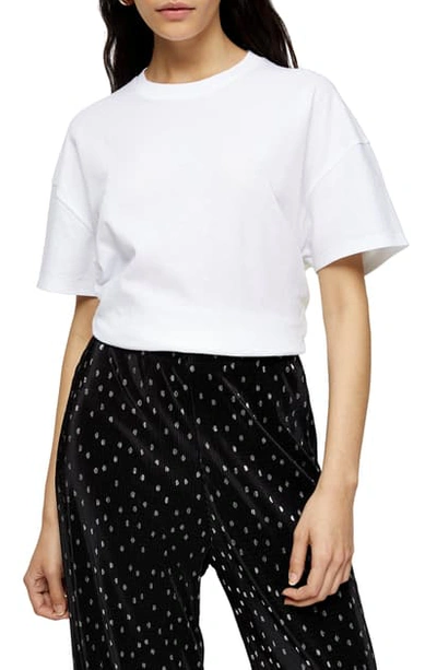 Shop Topshop Weekend T-shirt In White