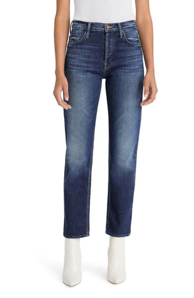 Shop Mother The Tomcat High Waist Ankle Straight Leg Jeans In Roasting Nuts