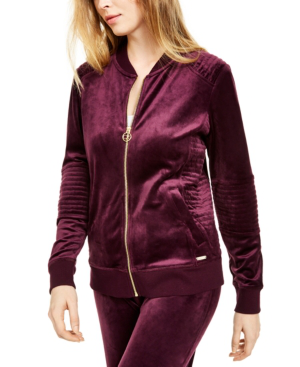 calvin klein aubergine jacket